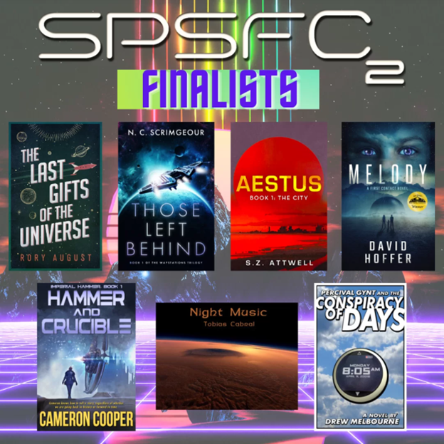 Hot news:  Hammer and Crucible is a Finalist in Hugh Howey’s SPSF Contest!
